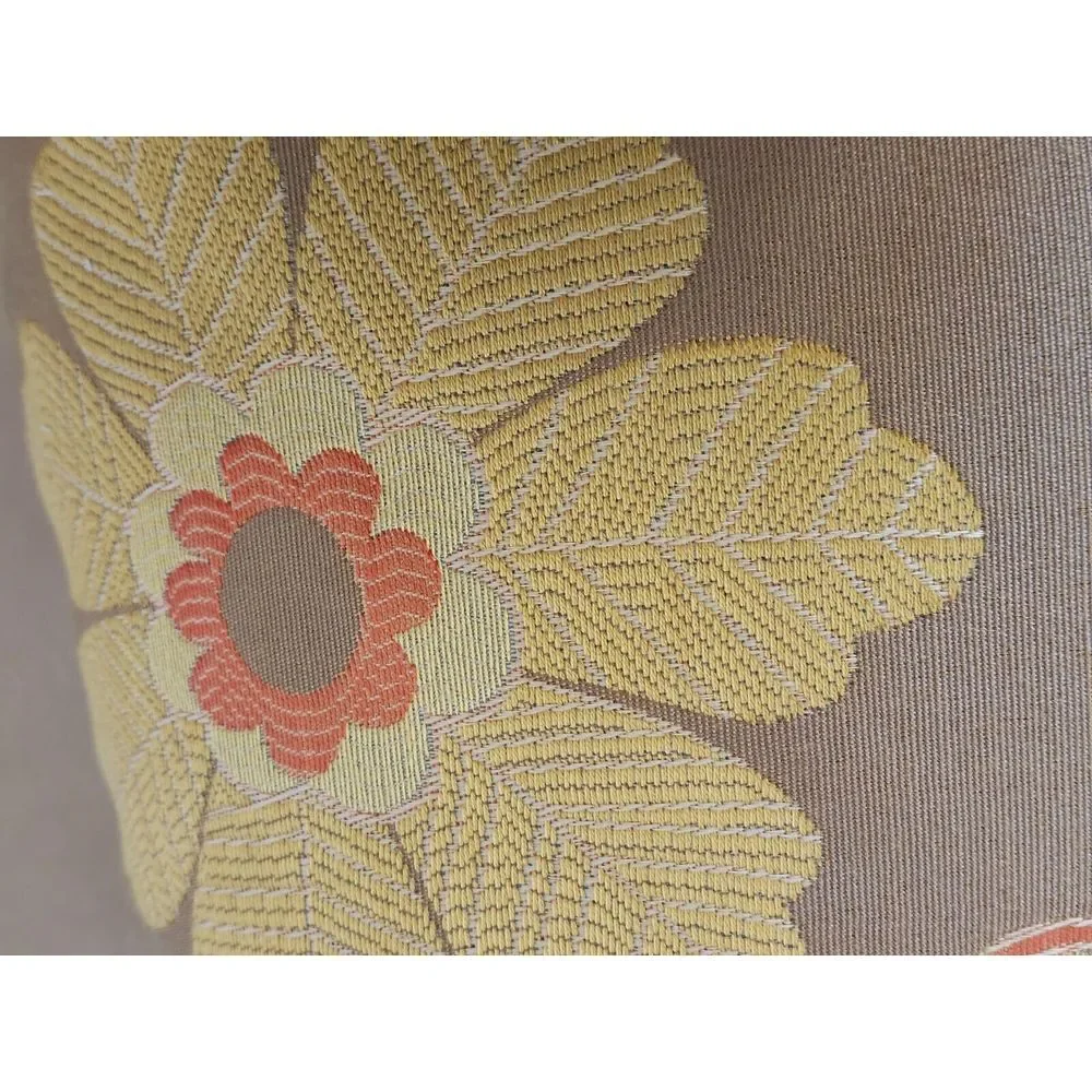 TRIO Kalin EMBROIDERED FLORAL Zippered Throw Pillow Cover 2/20x20 & 10x18 Lumbar